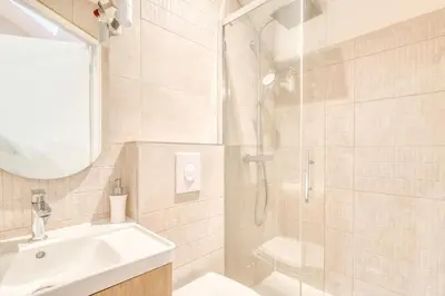 Salle de bains dans l'établissement La Chambre Lyonnaise - Studio - Centre Lyon