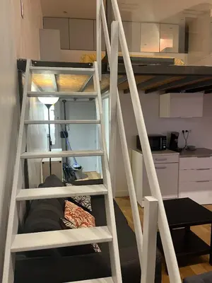 Cuisine ou kitchenette dans l'établissement Cosy T2 bien placé proche de PartDieu dans Lyon 6