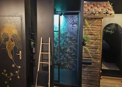 Plan de l'établissement Secret Love Garden love room & spa privé