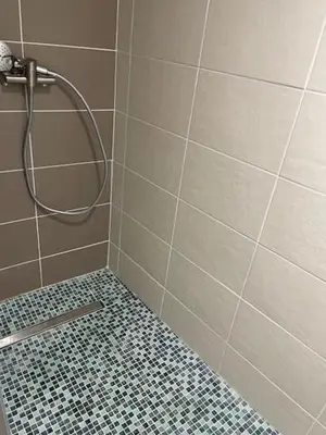 Salle de bains dans l'établissement Studio coquet proche de Lyon