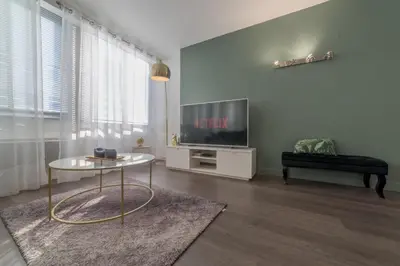 Télévision ou salle de divertissement dans l'établissement Superbe appartement cosy & design - Lyon 6ème