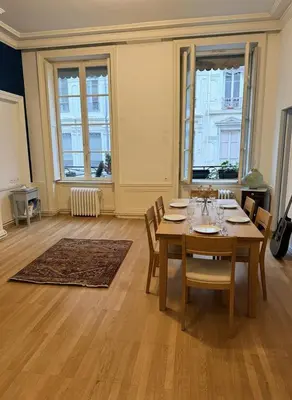 Plan de l'établissement Quiet comfortable apartment, chic neighborhood of Ainay