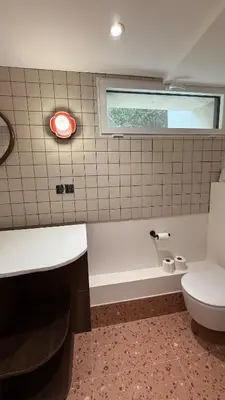Salle de bains dans l'établissement Studio M