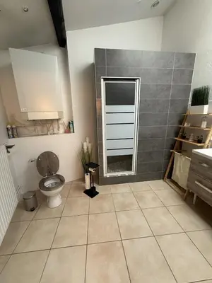Salle de bains dans l'établissement Loft Des Sens