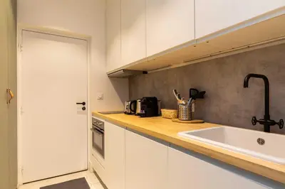 Cuisine ou kitchenette dans l'établissement Cosy studio - 2P - Bellecour