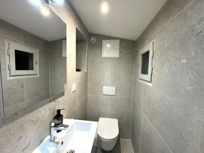 Salle de bains dans l'établissement L'harmonie