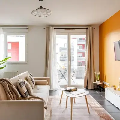 Cosy T2-Tram-Balcon-Parking Lyon