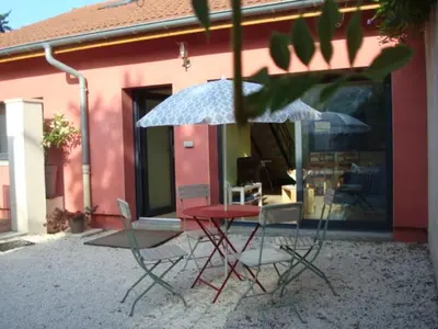 Terrasse ou espace extérieur de l'établissement DUPLEX centre ville clim et parking