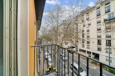 Balcon ou terrasse dans l'établissement Superbe appartement, Chic et cosy en hypercentre