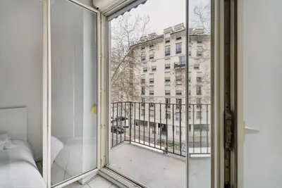 Un ou plusieurs lits dans un hébergement de l'établissement Superbe appartement, Chic et cosy en hypercentre