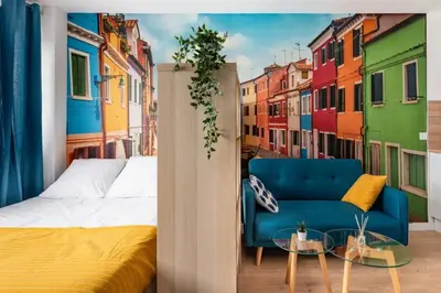Un ou plusieurs lits dans un hébergement de l'établissement Escale Lyon - ONE NIGHT - Parking Gratuit