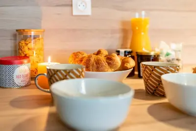 Nourriture dans l'appartement ou à proximité