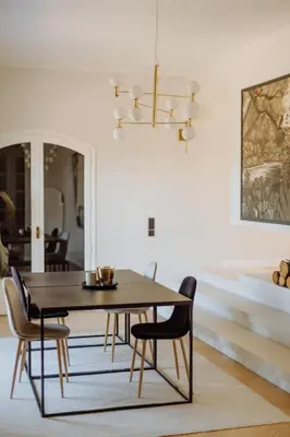 Coin salon dans l'établissement Villa Augustine-Spa & Bien-être Événements privés