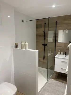 Salle de bains dans l'établissement Le Mado, Charming two-room apartment in a great location