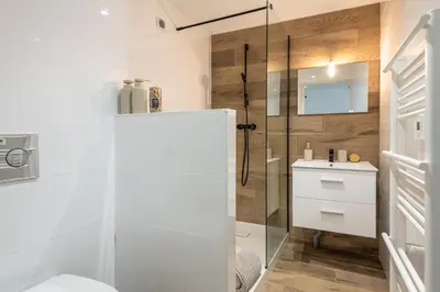 Salle de bains dans l'établissement Le Mado, Charming two-room apartment in a great location