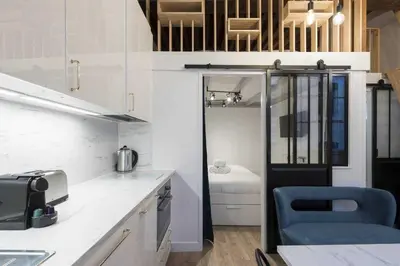 Plan de l'établissement DIFY Apartment 2BR-4P - Quatre Chapeaux -Centre ville