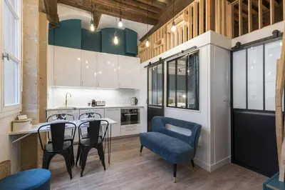 Plan de l'établissement DIFY Apartment 2BR-4P - Quatre Chapeaux -Centre ville