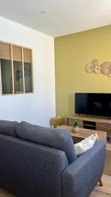 Télévision ou salle de divertissement dans l'établissement Casa Sole