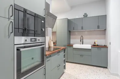 Cuisine ou kitchenette dans l'établissement Célestins - Haut standing 120m² - Coeur de Lyon