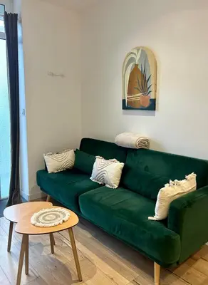 Coin salon dans l'établissement Casa Alba