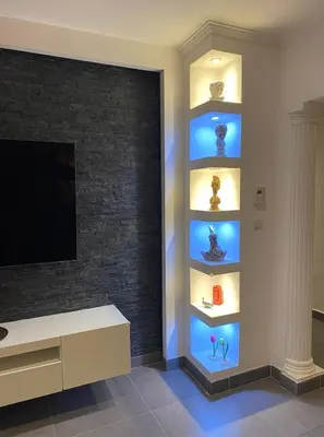 Télévision ou salle de divertissement dans l'établissement Appartement climatisé premier étage Lyon Bron Eurexpo