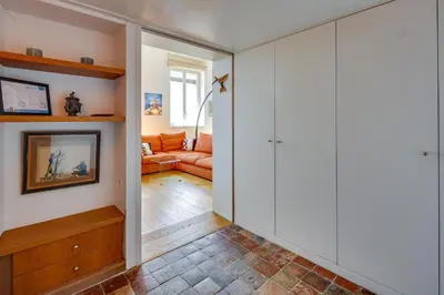 Coin salon dans l'établissement Sur Les Toits Lyonnais - Au cœur de Lyon