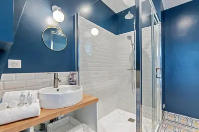 Salle de bains dans l'établissement Appartement Majorel - Welkeys