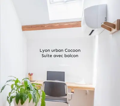 Plan de l'établissement Lyon Urban Cocoon Gîte urbain eco-responsable