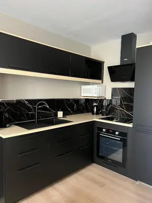 Cuisine ou kitchenette dans l'établissement C&C, calme et confort - Idéal au cœur de la ville