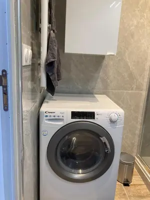 Plan de l'établissement Studio Vintage avec cheminée décorative