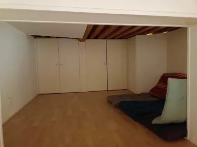 Coin salon dans l'établissement Charming apartment for 4 - Lyon, Croix-Rousse