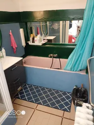 Salle de bains dans l'établissement Chambre Cosy calme et appaisante