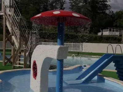 Piscine de l'établissement Mobil-home Confort pour 6 pers. à Chazelles-sur-Lyon - API-1-52-1666 ou située à proximité