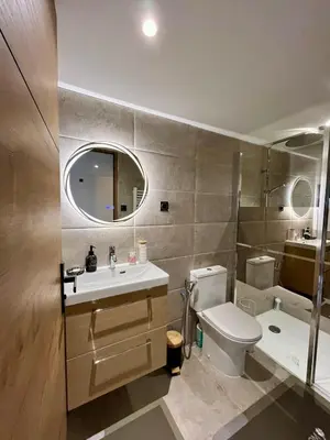 Salle de bains dans l'établissement Le Studio