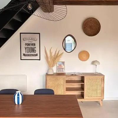 Maison entière avec 2 chambres