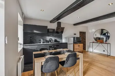 Cuisine ou kitchenette dans l'établissement 