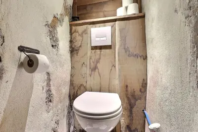 Salle de bains dans l'établissement Le Sergent Spacieux et chaleureux appartement - Lyon 1er