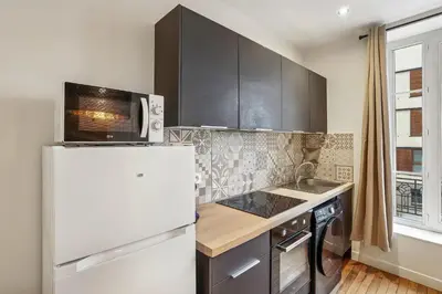 Cuisine ou kitchenette dans l'établissement 