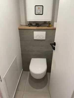 Salle de bains dans l'établissement T2 cosy idéalement situé