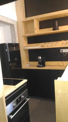 Cuisine ou kitchenette dans l'établissement Lyon centre - Appartement quartier Victor Hugo Ainay