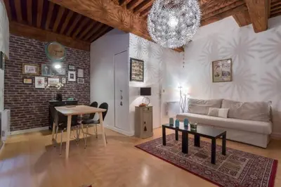 Coin salon dans l'établissement Le 27 L