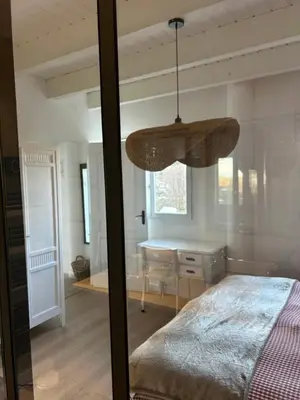 Un ou plusieurs lits dans un hébergement de l'établissement Le Cottage