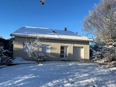 L'établissement Le Cottage en hiver