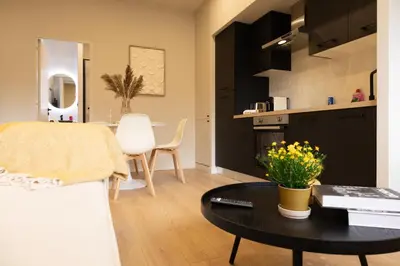Cuisine ou kitchenette dans l'établissement Le Confluence - Cocooning City Lyon