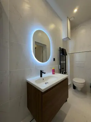 Salle de bains dans l'établissement Le Célestin - Signature Urbaine