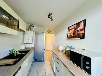 Cuisine ou kitchenette dans l'établissement Lyon T2