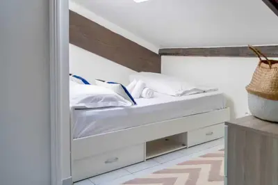 Un ou plusieurs lits dans un hébergement de l'établissement Dify Dugas Montbel - Peninsula