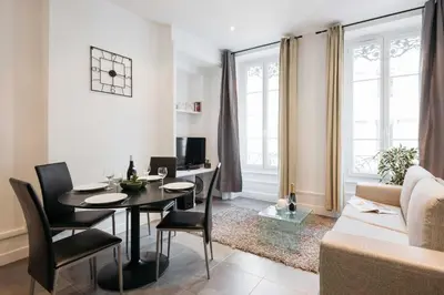 Coin salon dans l'établissement DIFY Glamour - Masséna