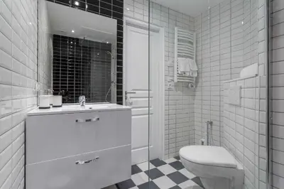 Salle de bains dans l'établissement DIFY Vitton - Masséna