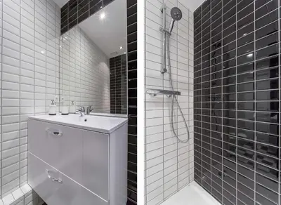 Salle de bains dans l'établissement DIFY Vitton - Masséna